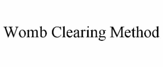 womb clearing method