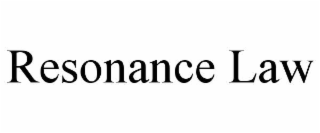 resonance law