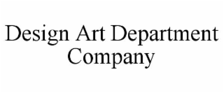 design art department company