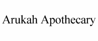 arukah apothecary