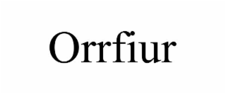 orrfiur