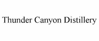 thunder canyon distillery