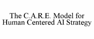 the c.a.r.e. model for human centered ai strategy