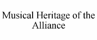 musical heritage of the alliance