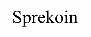 sprekoin
