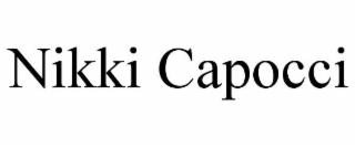 nikki capocci