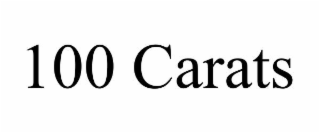 100 carats