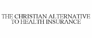 the christian alternative to health insurance