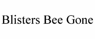 blisters bee gone