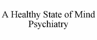 a healthy state of mind psychiatry