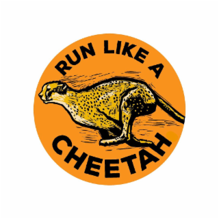 run like a cheetah