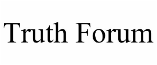 truth forum