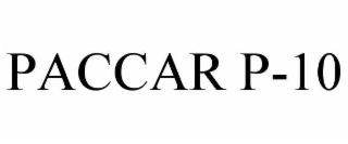 paccar p-10