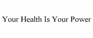 your health is your power