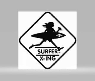 surfer x-ing