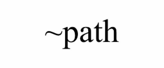 ~path
