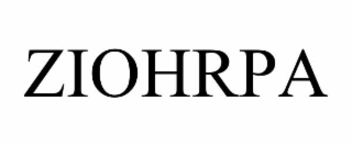 ziohrpa
