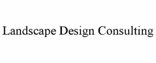 landscape design consulting
