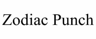 zodiac punch