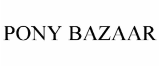 pony bazaar