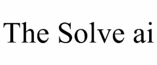 the solve ai