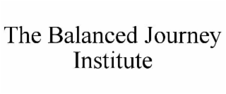 the balanced journey institute
