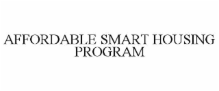 affordable smart housing program