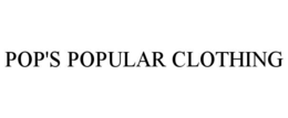 pop's popular clothing