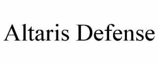 altaris defense