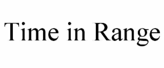 time in range