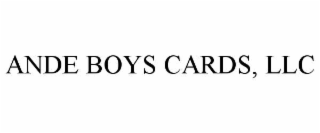 ande boys cards, llc