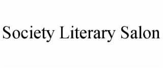 society literary salon