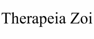 therapeia zoi