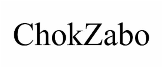 chokzabo