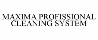 maxima profissional cleaning system