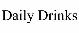 daily drinks
