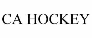 ca hockey