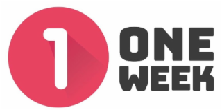 1 one week