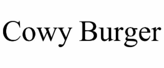 cowy burger