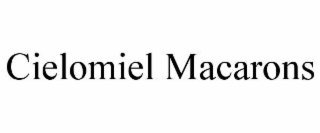 cielomiel macarons