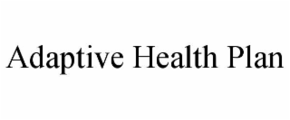 adaptive health plan