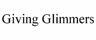 giving glimmers