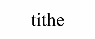 tithe