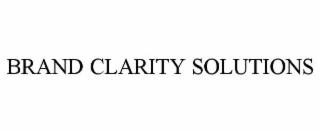 brand clarity solutions