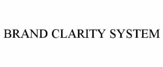 brand clarity system