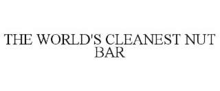 the world's cleanest nut bar