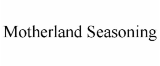 motherland seasoning