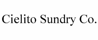 cielito sundry co.