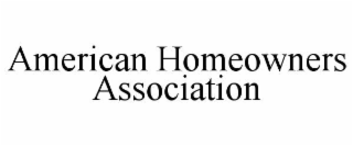american homeowners association
