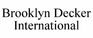 brooklyn decker international